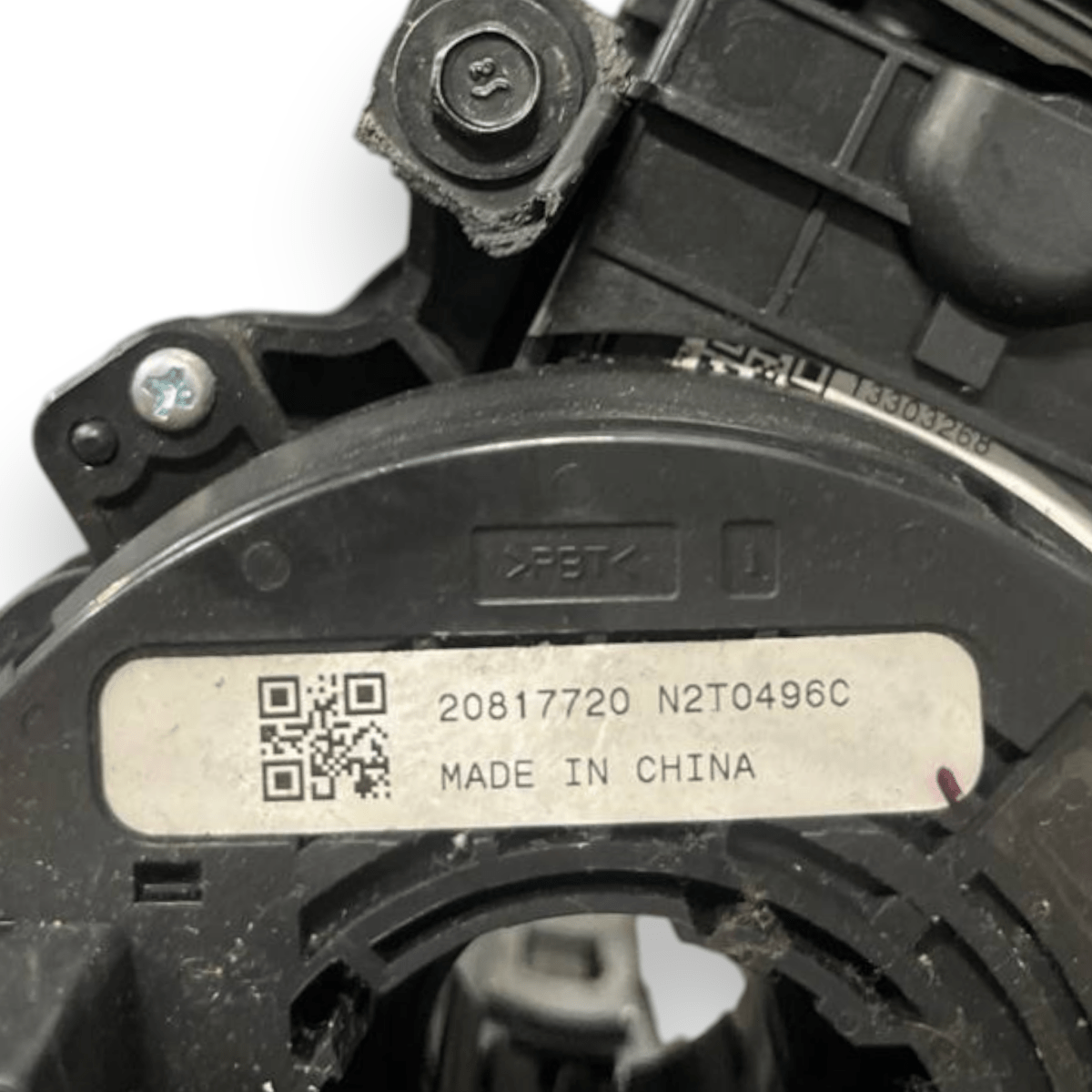 Steering column switch + Spiral Contact + Ignition Switch with Key Opel Astra J (2009 to 2020) code: 20817720 - F&P CRASH SRLS - Used Parts