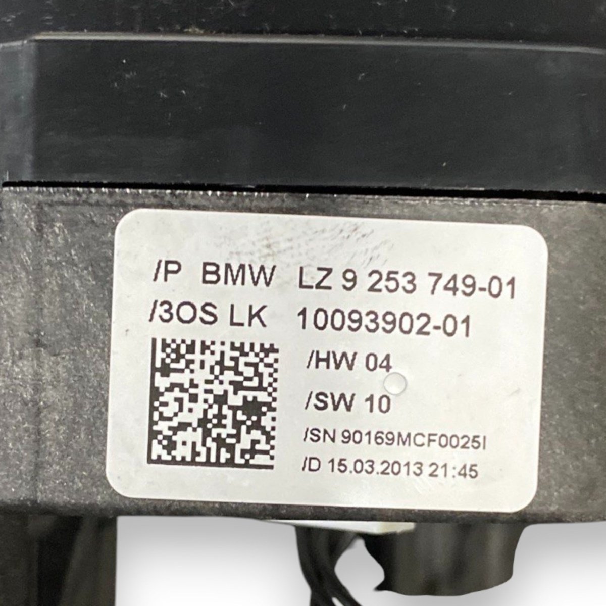 Devioluci + contatto spiralato bmw serie 3 f30 (2012 - 2019) Cod: lz9253749 - 01 - F&P CRASH SRLS - Ricambi Usati