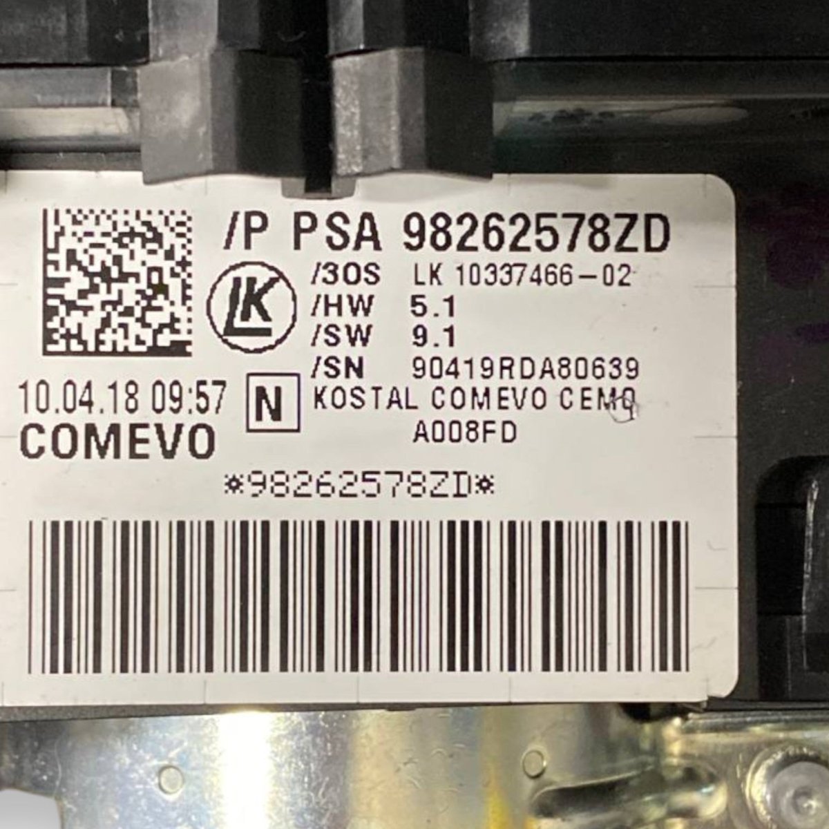 Devioluci + contatto spiralato citroen c3 iii Cod: 98262578zd (2016 - 2024) - F&P CRASH SRLS - Ricambi Usati