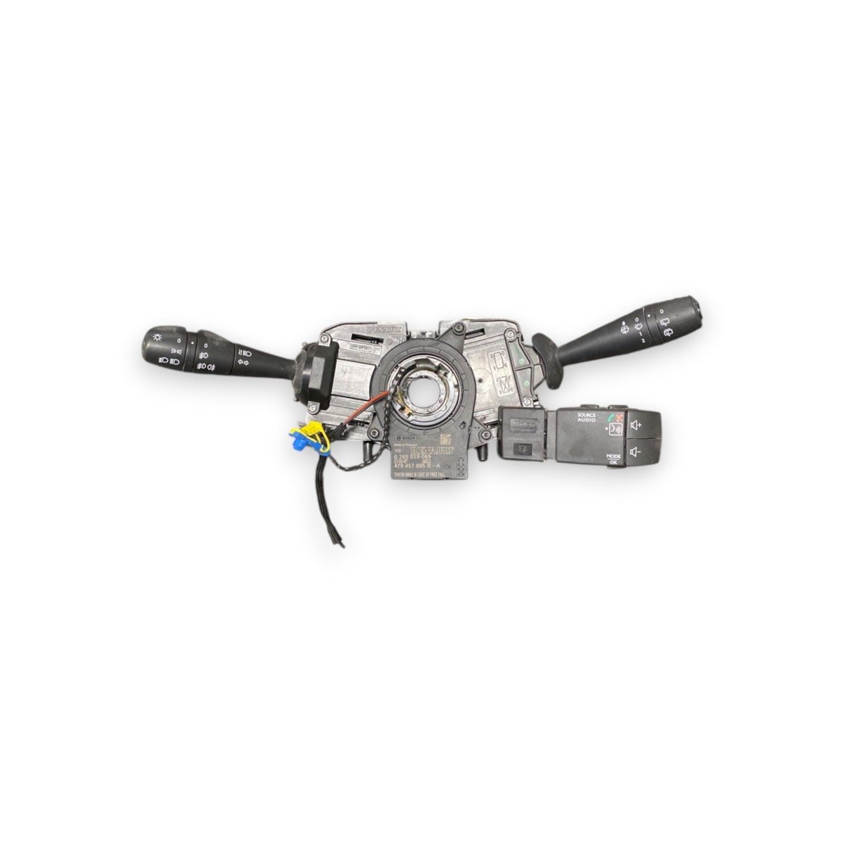 Devioluci + contatto spiralato dacia duster i Cod: 255670907r (2010 - 2017) - F&P CRASH SRLS - Ricambi Usati