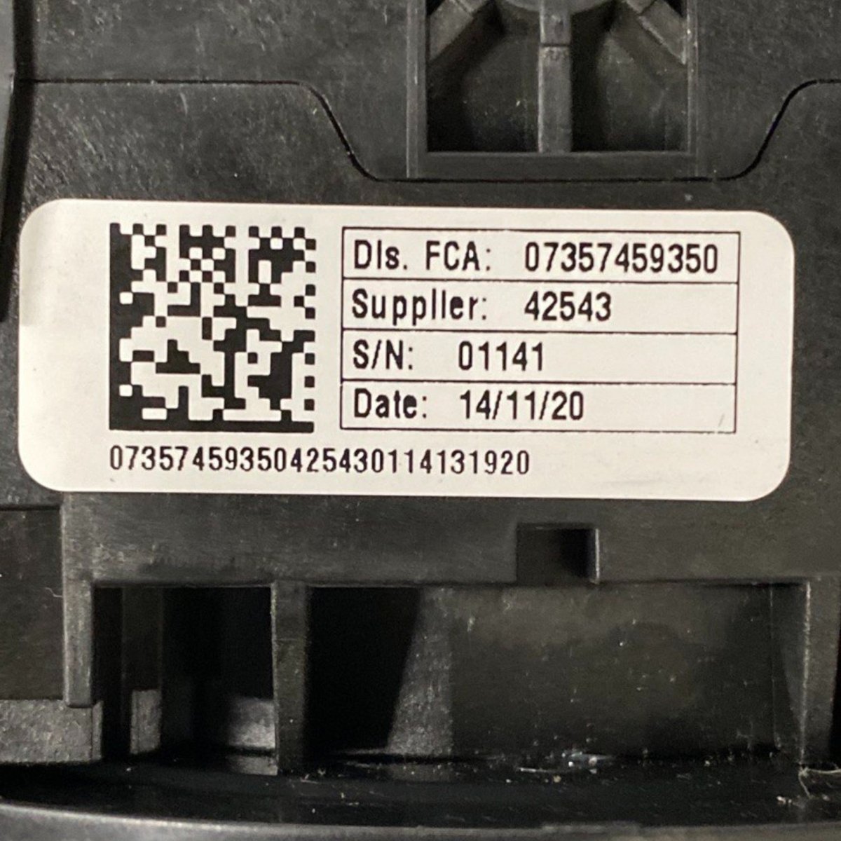 Devioluci + contatto spiralato fiat 500e 332 (2020 - ) Cod: 07357459350 - F&P CRASH SRLS - Ricambi Usati
