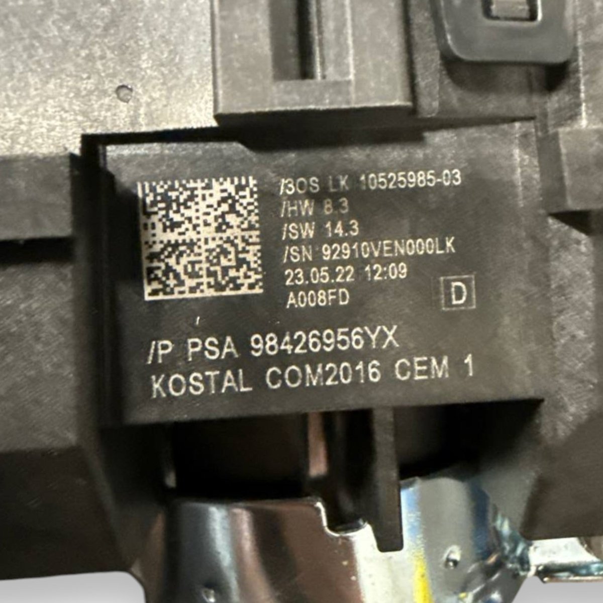 Devioluci + contatto spiralato opel corsa f Cod: 98426956yx (2019 - ) - F&P CRASH SRLS - Ricambi Usati