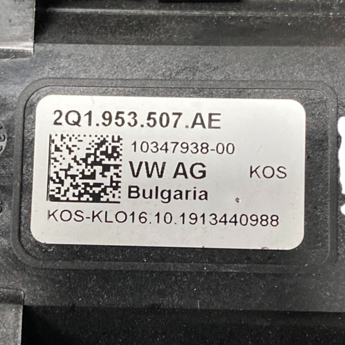 Devioluci + contatto spiralato seat arona Cod: 2q1953507ae (2017 - ) +blocchetto avviamento + chiave - F&P CRASH SRLS - Ricambi Usati