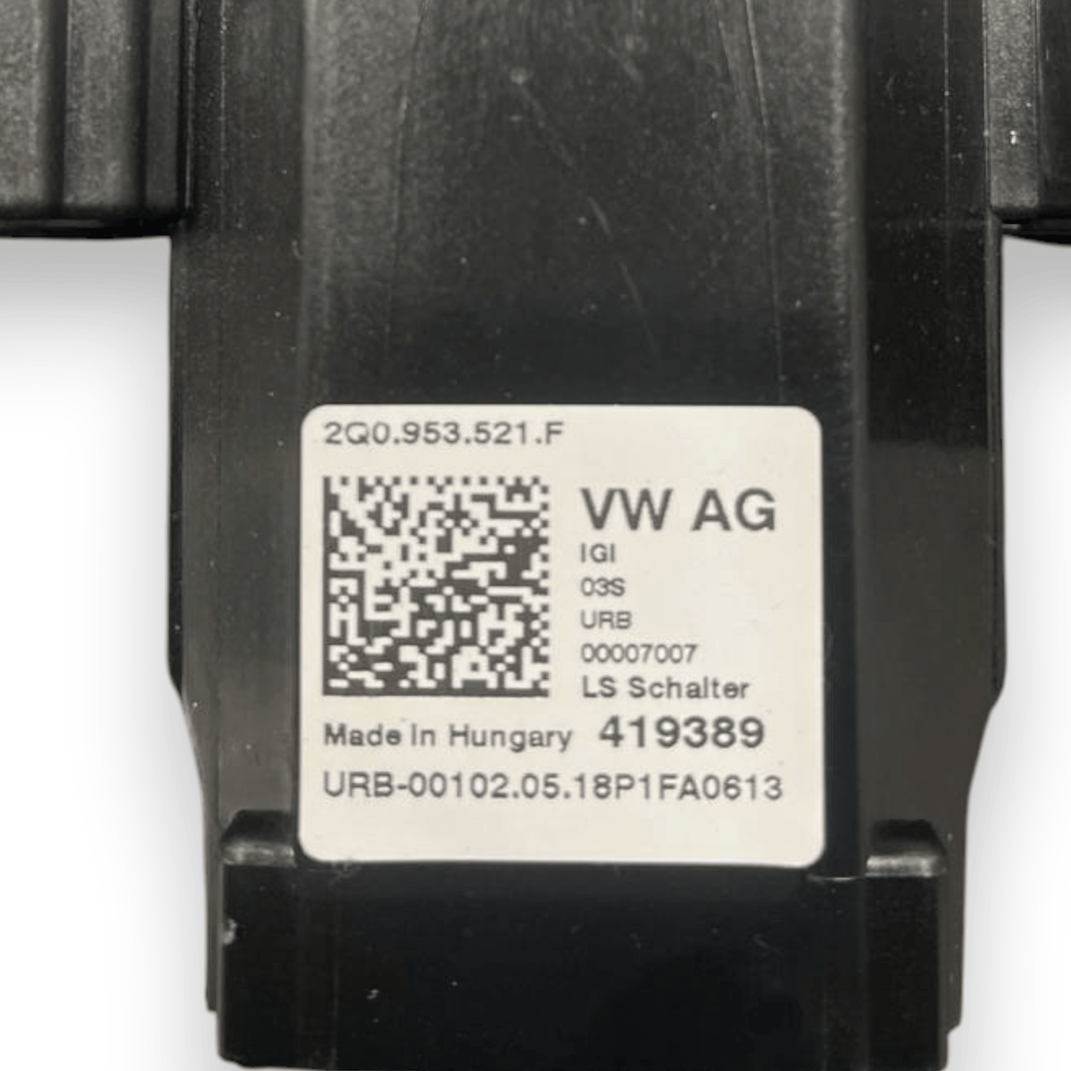 Devioluci + Contatto Spiralato Volkswagen Polo VI AW1 (2017 - ) cod: 2Q0953521F - F&P CRASH SRLS - Ricambi Usati