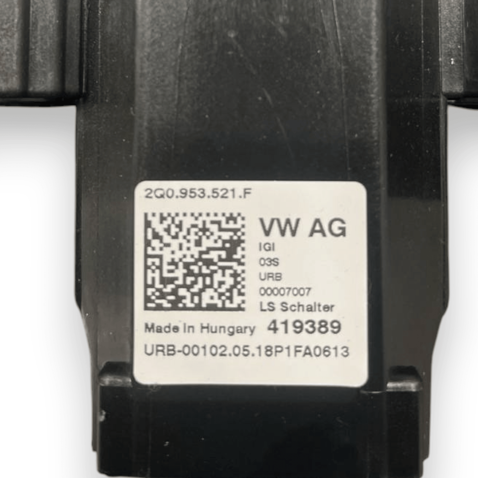 Devioluci + Contatto Spiralato Volkswagen Polo VI AW1 (2017 - ) cod: 2Q0953521F - F&P CRASH SRLS - Ricambi Usati