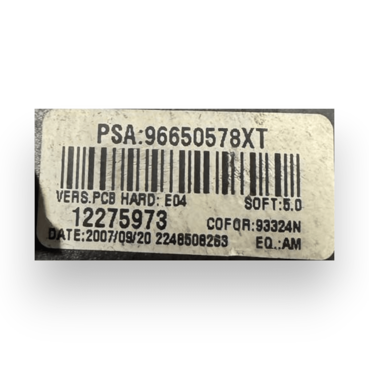Devioluci Fiat Scudo II cod.96650578XT (2007 - 2016) + contatto spiralato - F&P CRASH SRL - Ricambi Usati