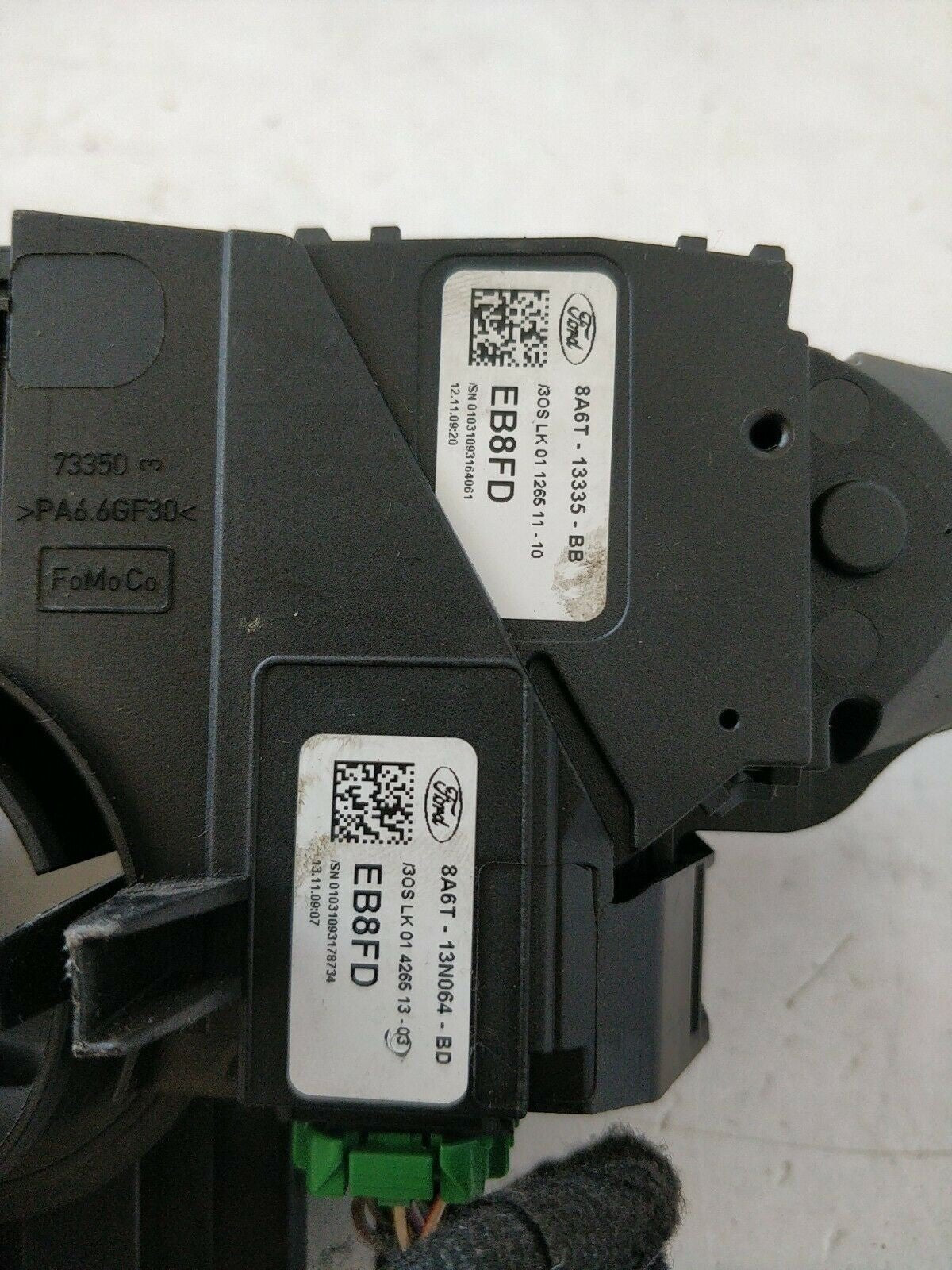 Ford Fiesta 6 Series Light Switch Code eB8FD - F&P CRASH SRLS - Used Parts