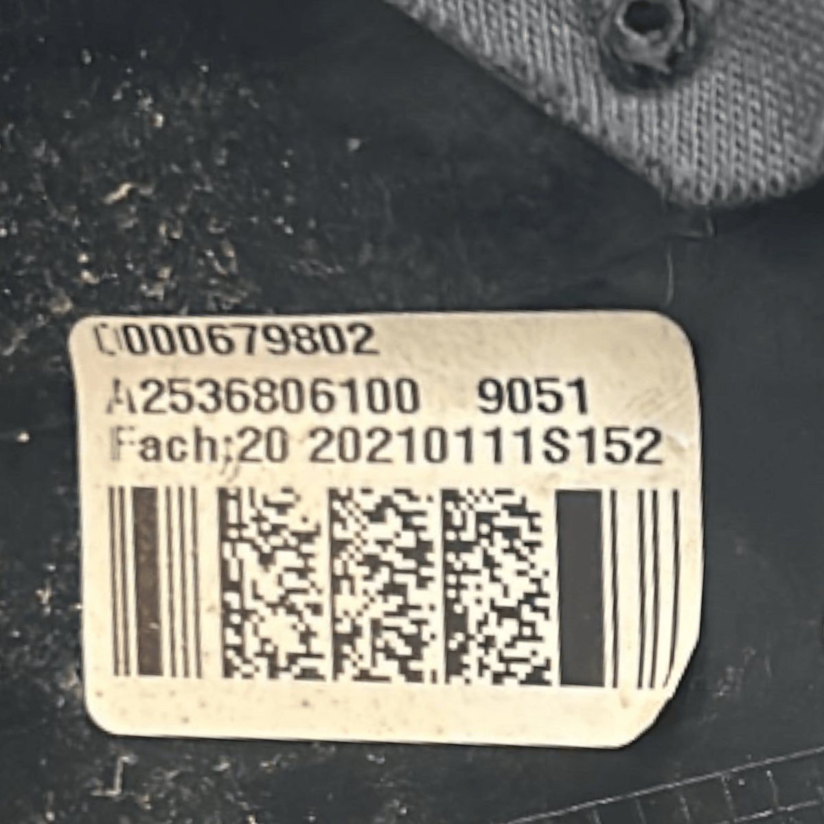 Mercedes Benz GLC (X253) light switch cod.A2059000746 (2015 > 2022) + Spiral Contact cod.A2536806100 - F&P CRASH SRLS - Used Parts