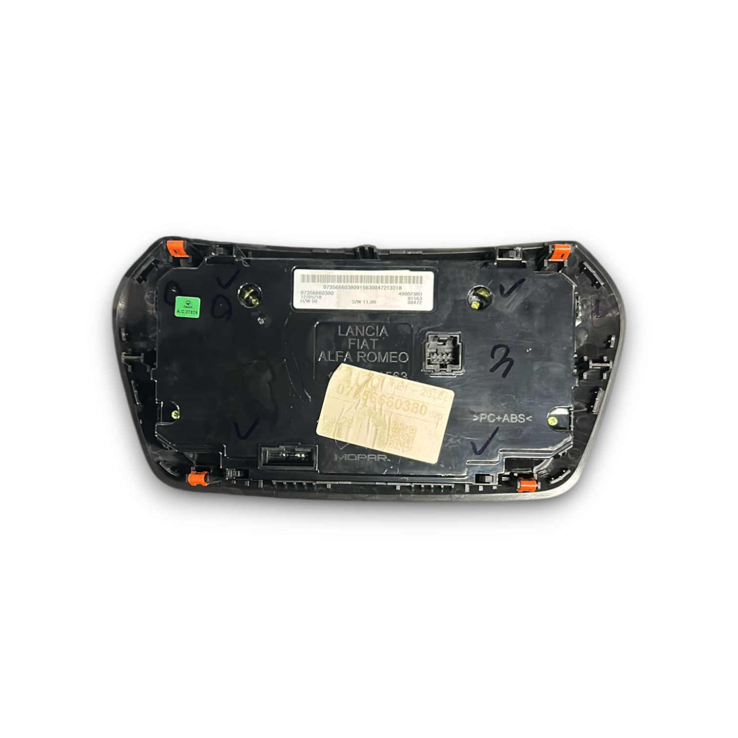 Upravljački elementi klima uređaja jeep renegade kod:07356660380 (2014 >) 