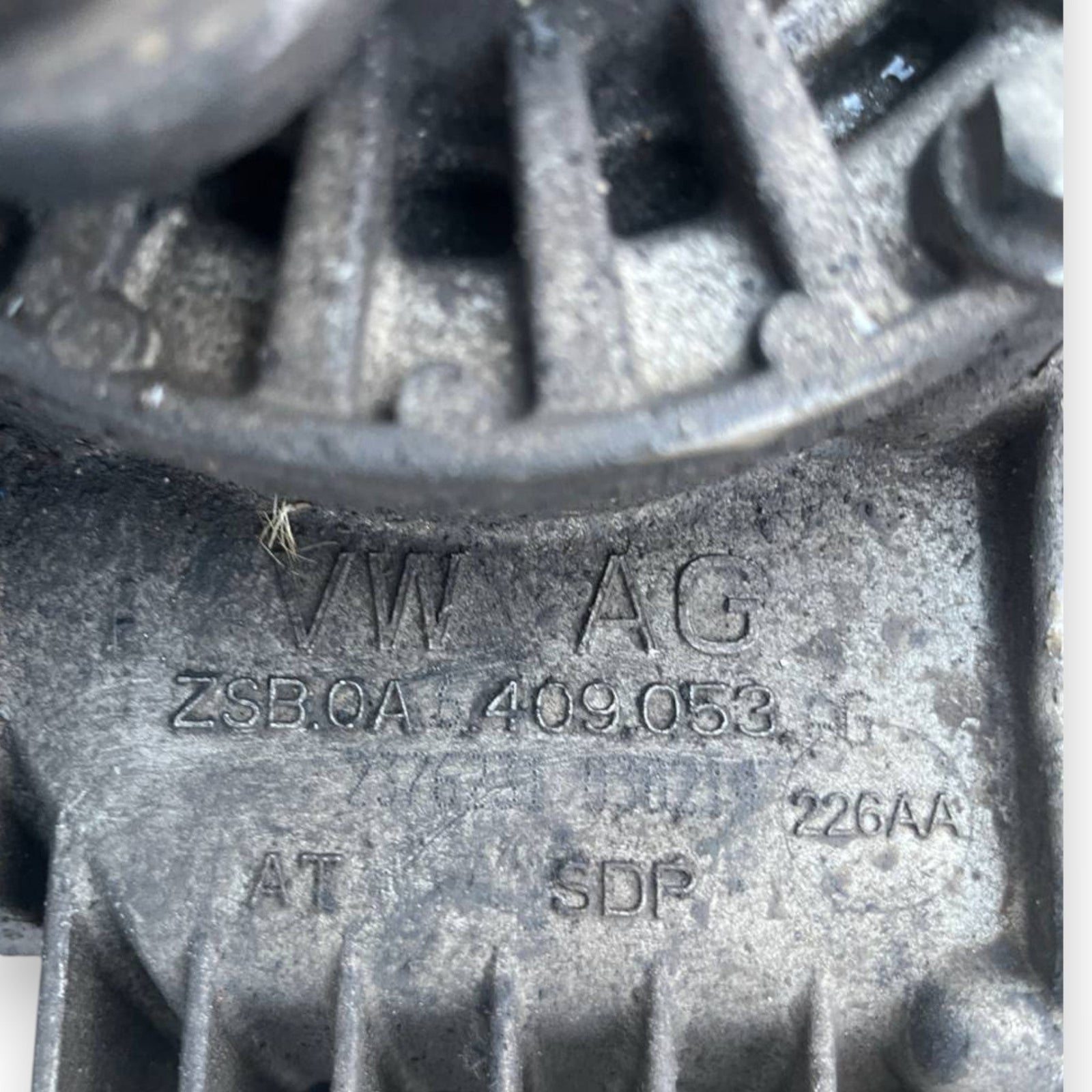 Differenziale anteriore Audi Q3 8U 2.0 Diesel (2011 al 2018) cod.ZSB0A409053 - F&P CRASH SRLS - Ricambi Usati