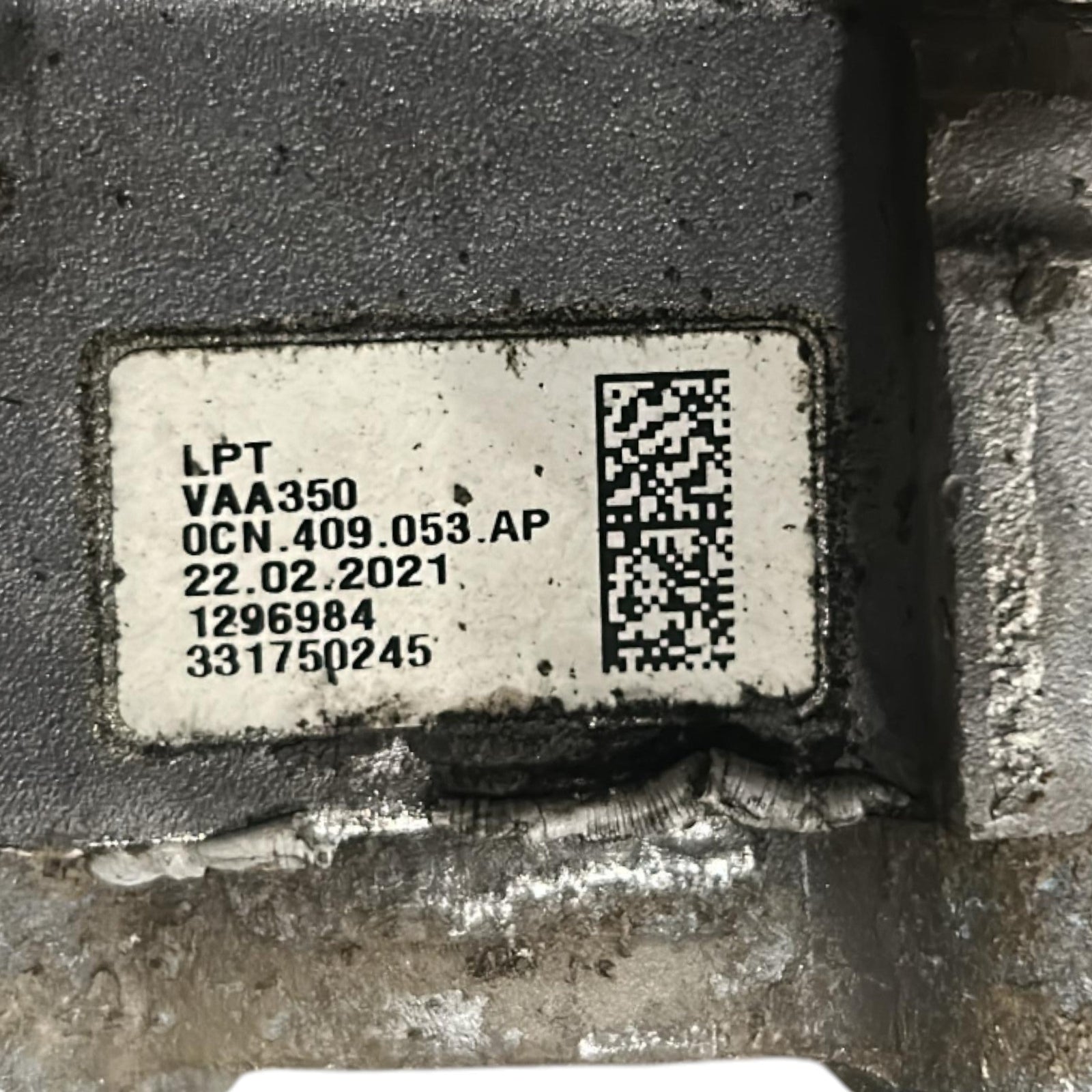 Differenziale Anteriore Audi Q3 (F3) cod.0CN409053AP 2.0 Diesel (2018 > ) - F&P CRASH SRLS - Ricambi Usati