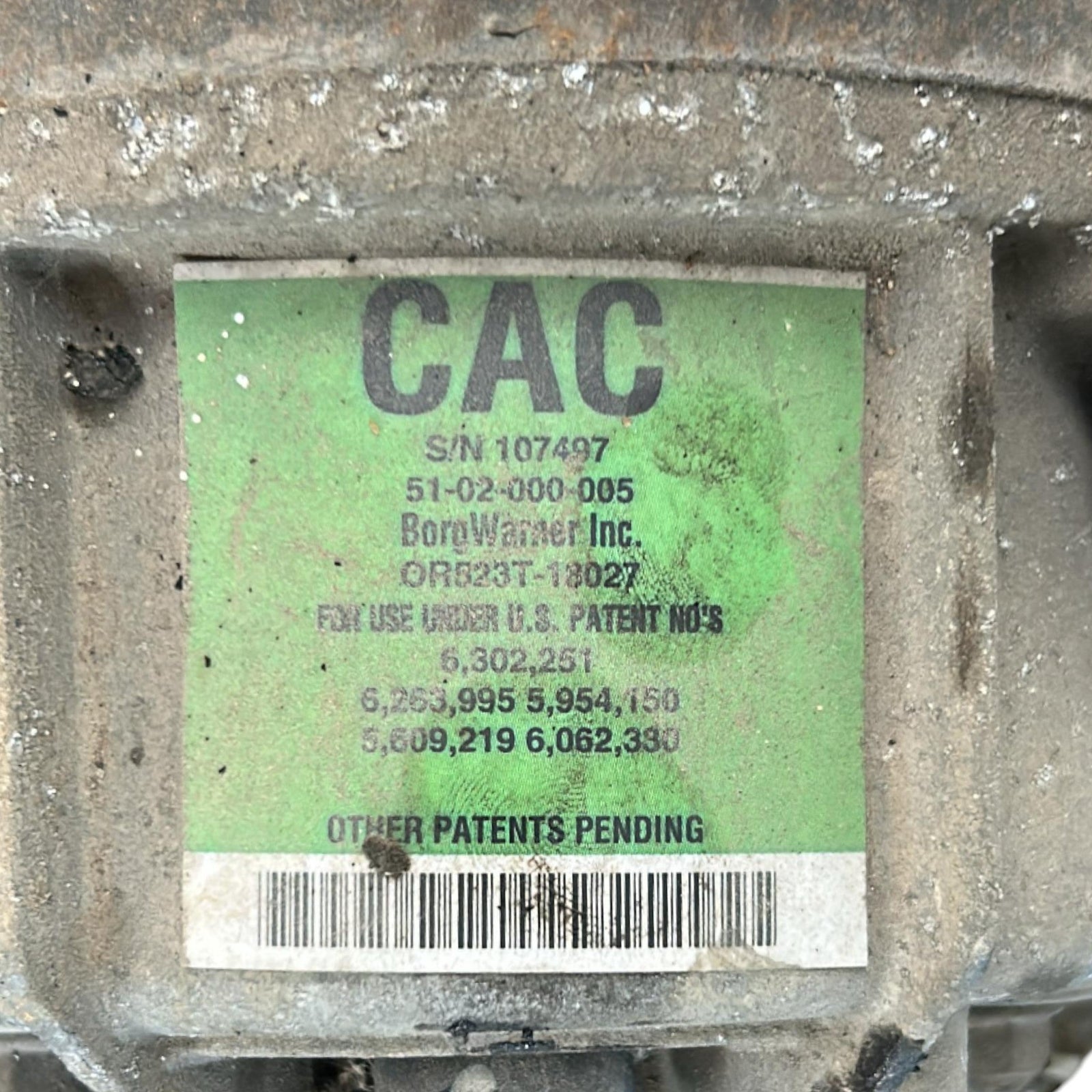 Differenziale Posteriore DR5 cod.OR523T - 18027 2.0 Benzina / GPL (4x4) (2007 > 2022) cod.6263995 cod.6302251 - F&P CRASH SRLS - Ricambi Usati