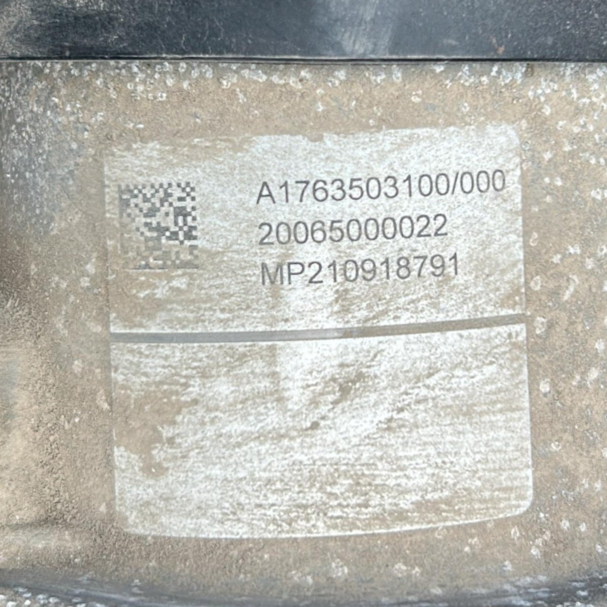 Differenziale Posteriore Mercedes Benz Classe A (W176) (A45) cod.A1763503100 2.0 Benzina (2012 > 2018) - F&P CRASH SRLS - Ricambi Usati