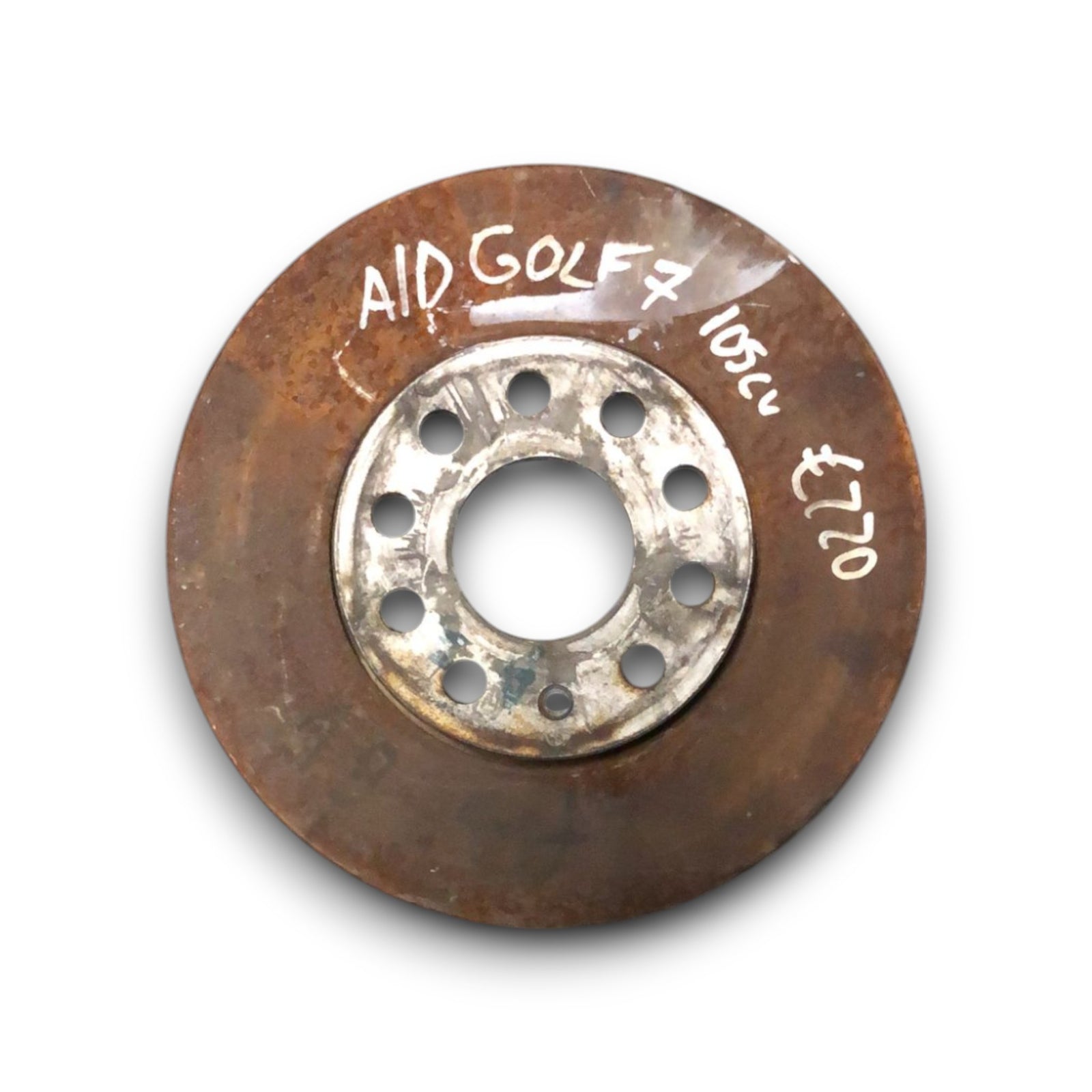Front Right Brake Disc Volkswagen Golf VII 1.6 Diesel (2012 > 2019) - F&P CRASH SRLS - Used Parts