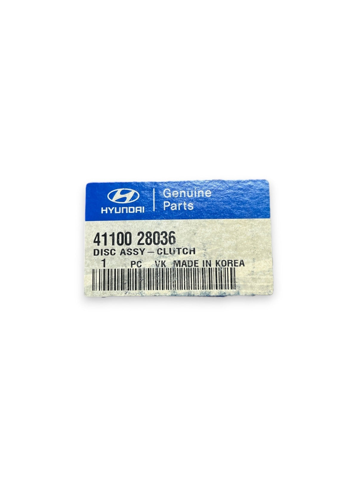 Clutch Disc Hyundai Getz 1.5 CRDI (2003 - 2005) code: 4111028036 - F&P CRASH SRLS - Used Parts