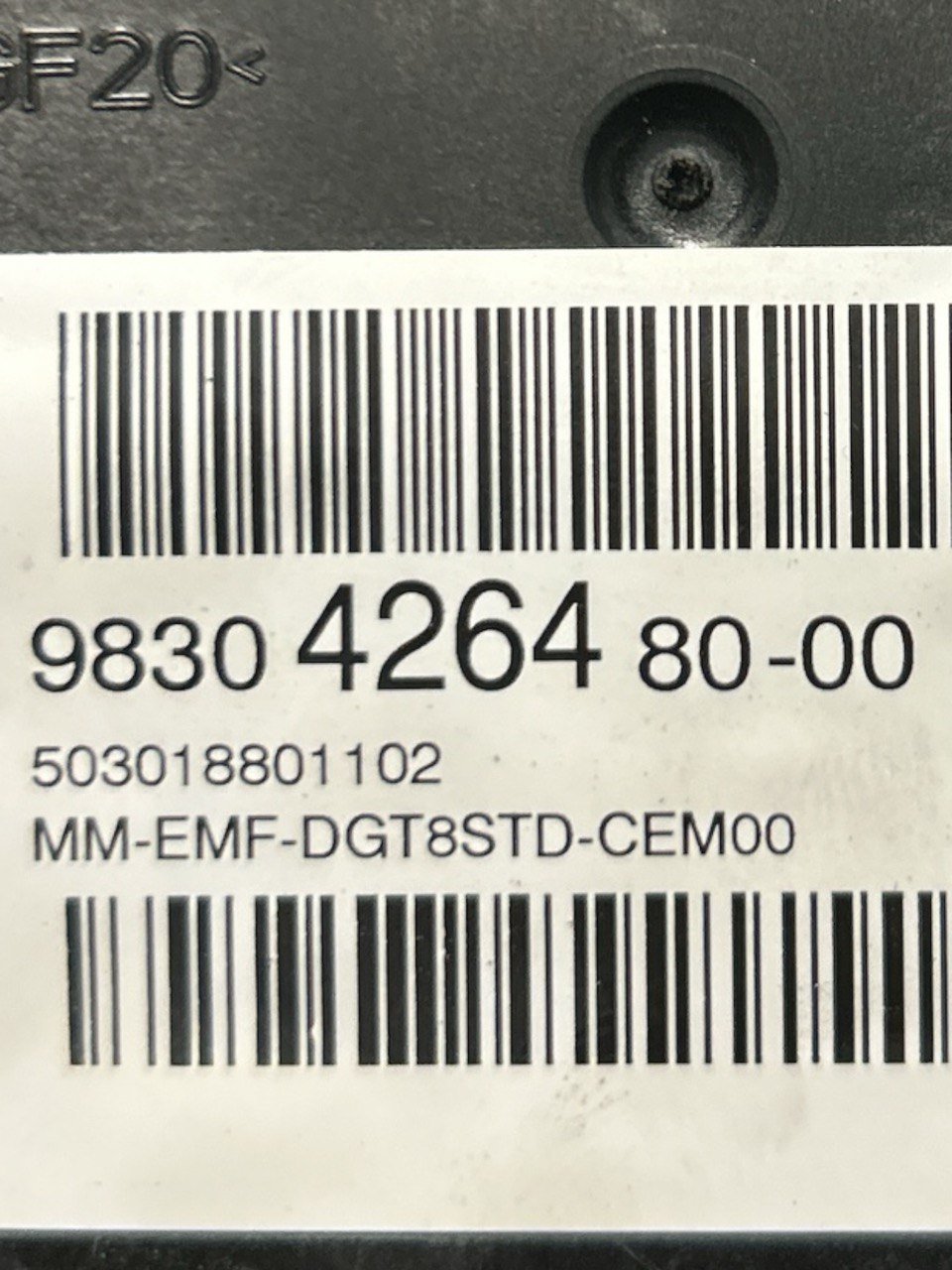 Display / Autoradio Citroen C5 Aircross (2017 > ) cod.9830426480 - 00 - F&P CRASH SRLS - Ricambi Usati