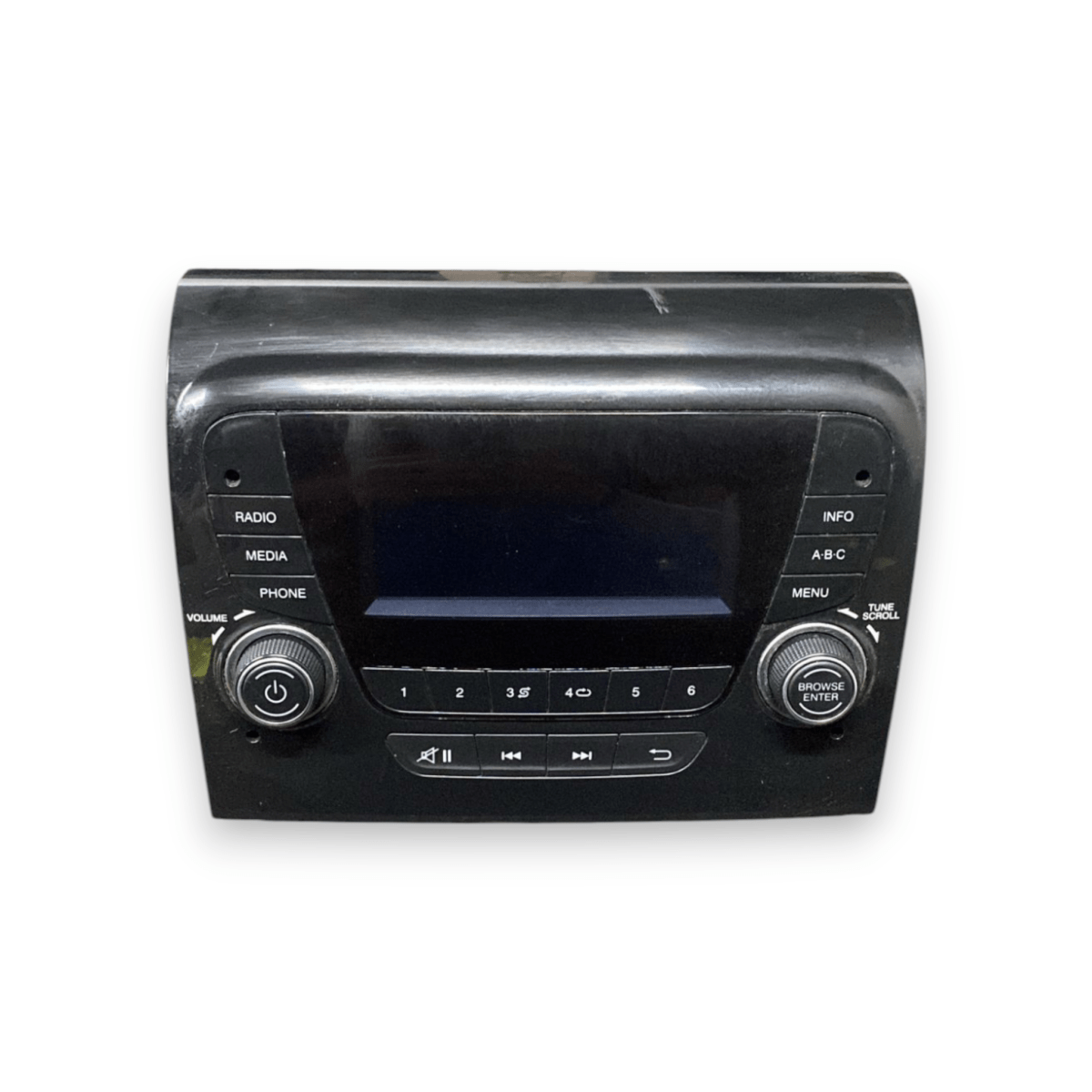 Display / autoradio fiat doblo cargo II cod:10r - 047280 (2009 - 2022) - F&P CRASH SRLS - Ricambi Usati