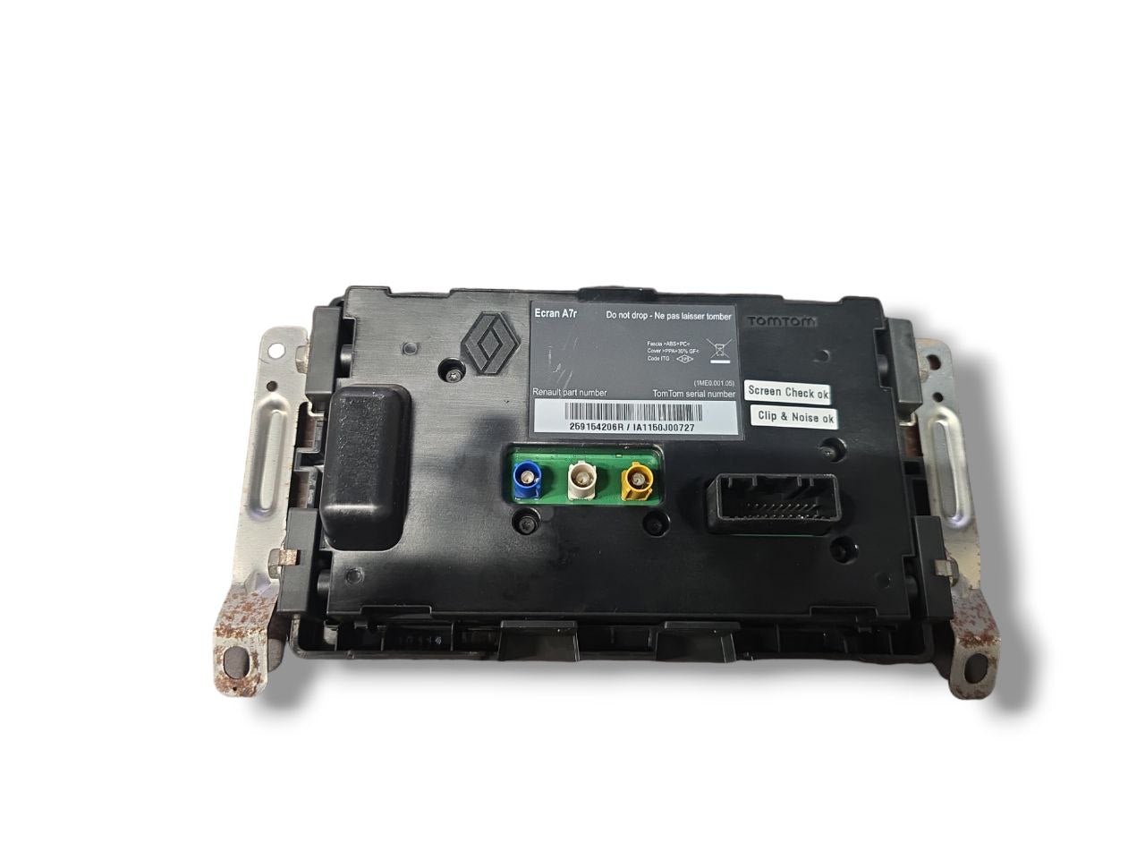 DISPLAY AUTORADIO RENAULT KOLEOS (2007 - 2016) Cod : 259154206R - F&P CRASH SRLS - Ricambi Usati