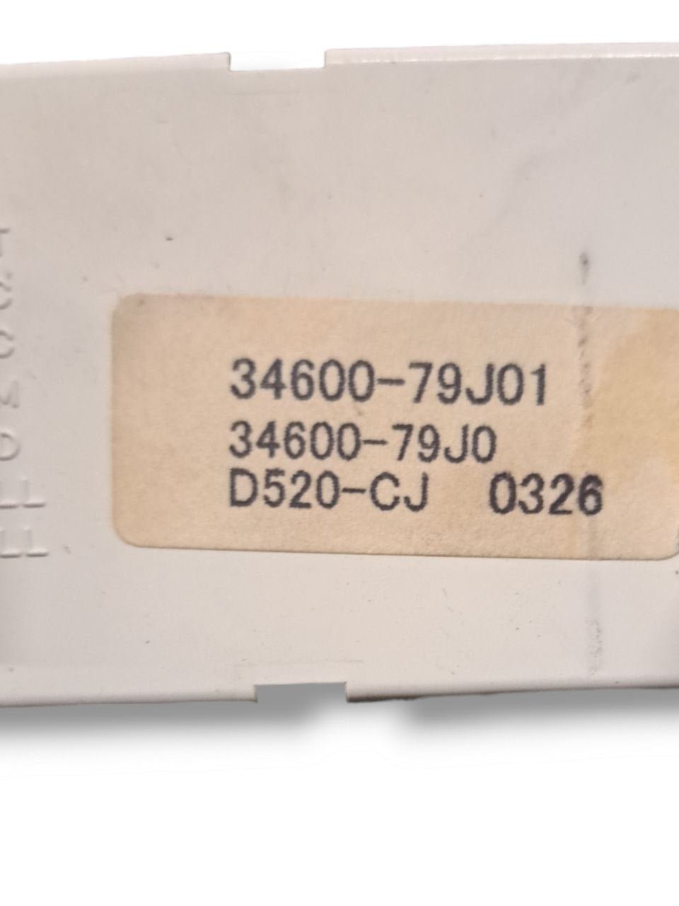 Fiat Sedici / Suzuki SX4 onboard computer display COD:34600 - 79J01 (2006 - 2014) - F&P CRASH SRLS - Used Parts