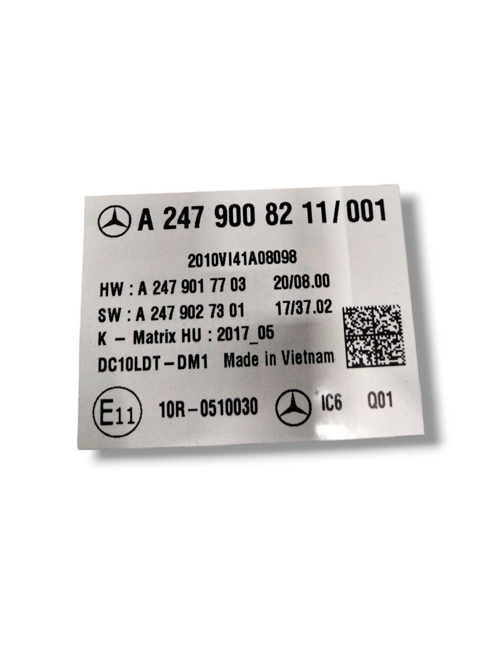 Digital Display/Virtual Cockpit Mercedes Class B W247 (2019 - 2023) code A2479008211 / Speedometer / Odometer - F&P CRASH SRLS - Used Spare Parts