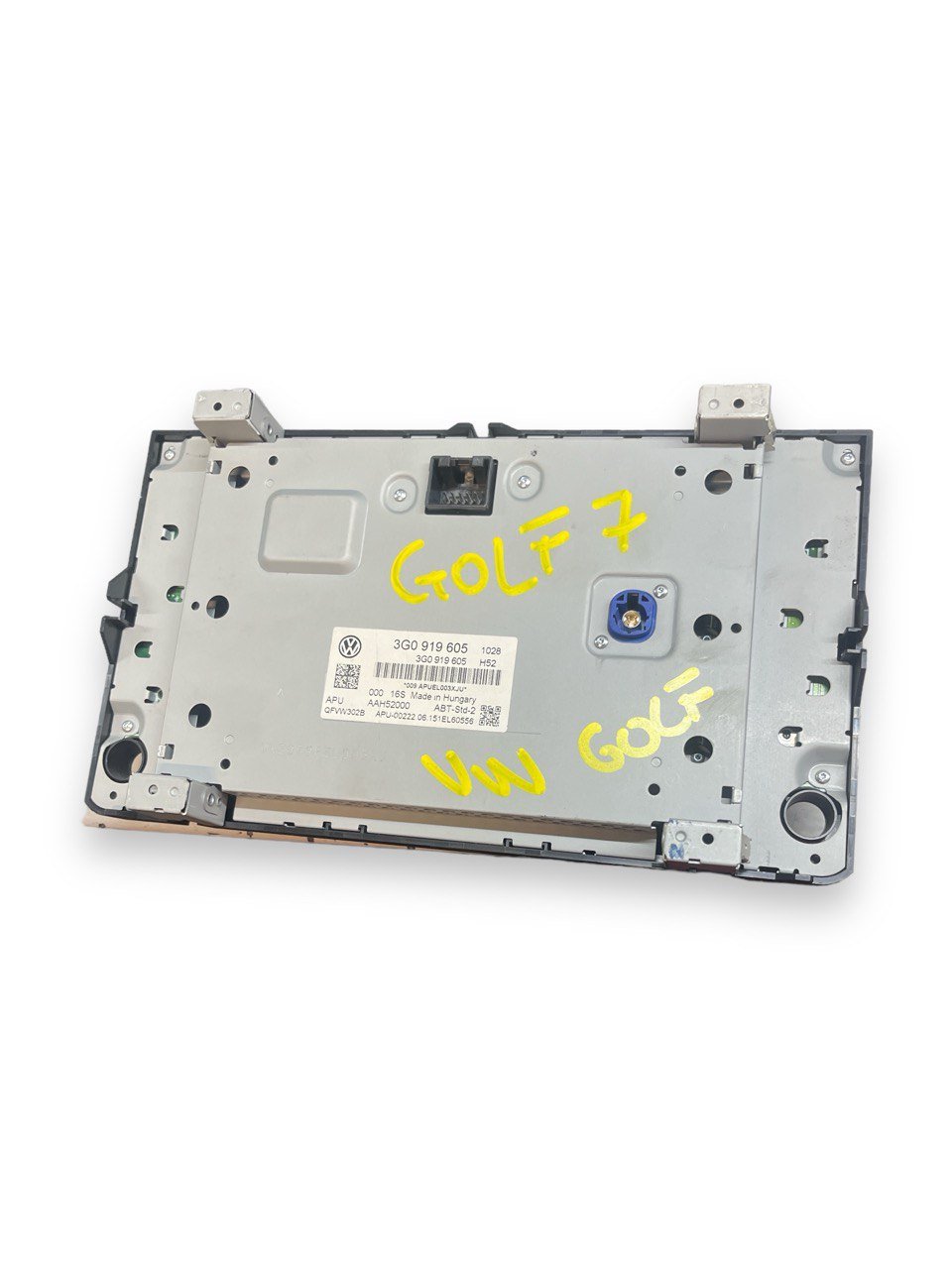 Display Monitor Navigatore Volkswagen Golf mk7 cod : 3G0919605 - F&P CRASH SRLS - Ricambi Usati