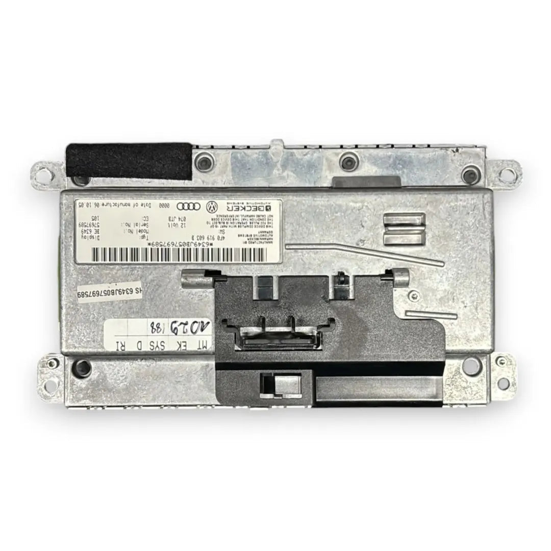 Dettaglio Display navigatore satellitare Audi A6 Allroad 4F 2006–2008 OEM 4F0919603 - foto 2