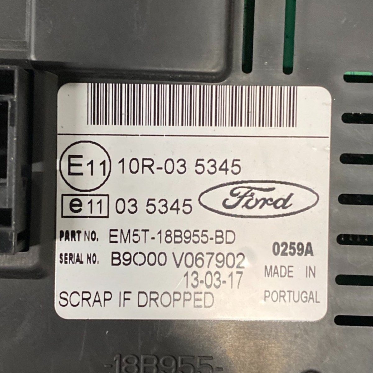 Display / schermo ford tourneo connect Cod: em5t - 18b955 - bd (2013 - 2021) - F&P CRASH SRLS - Ricambi Usati