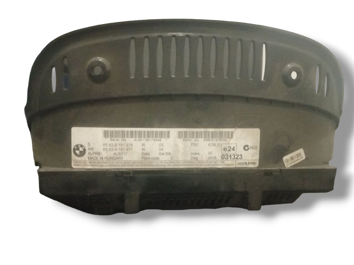 Display schermo Multifunzione BMW Serie 3 E91 2.0d(2007) cod: 65829151977 - F&P CRASH SRLS - Ricambi Usati