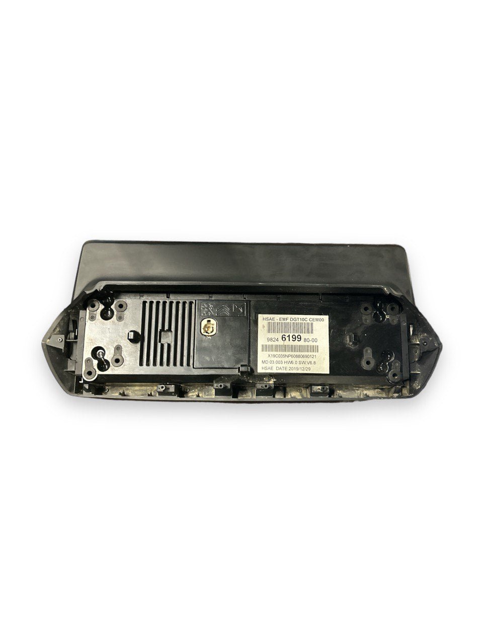 Display Stereo / Autoradio Peugeot 2008 II (2019 > ) cod.9824619980 - F&P CRASH SRLS - Ricambi Usati