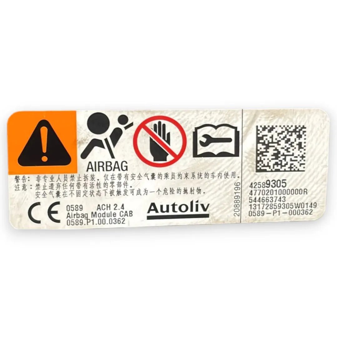 Dettaglio Airbag a tendina destro Opel Mokka X dal 2016 OEM 42589305 - foto 2