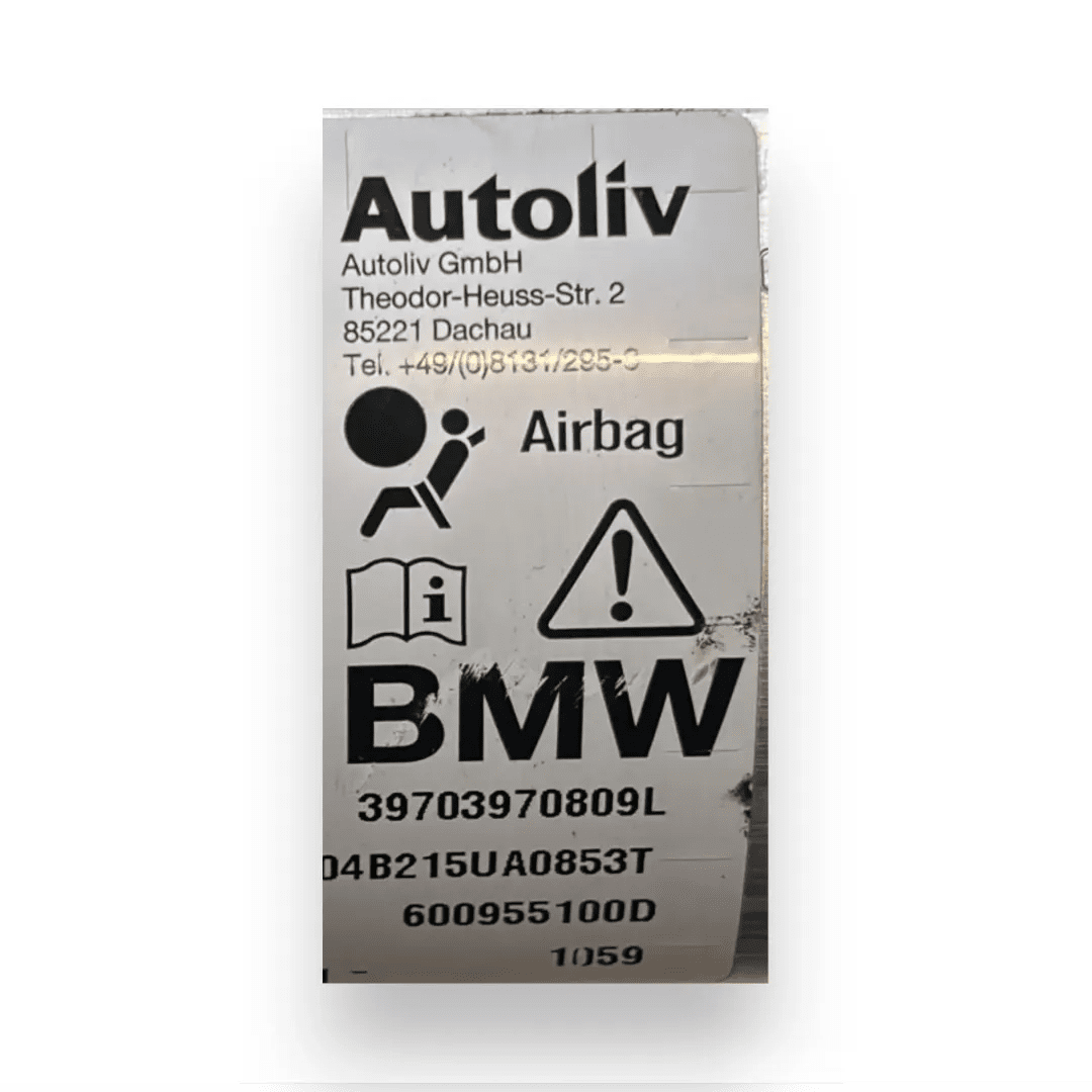 Dettaglio Airbag laterale anteriore destro BMW Serie 5 E60/E61 2007–2010 OEM 72126963022 - foto 3