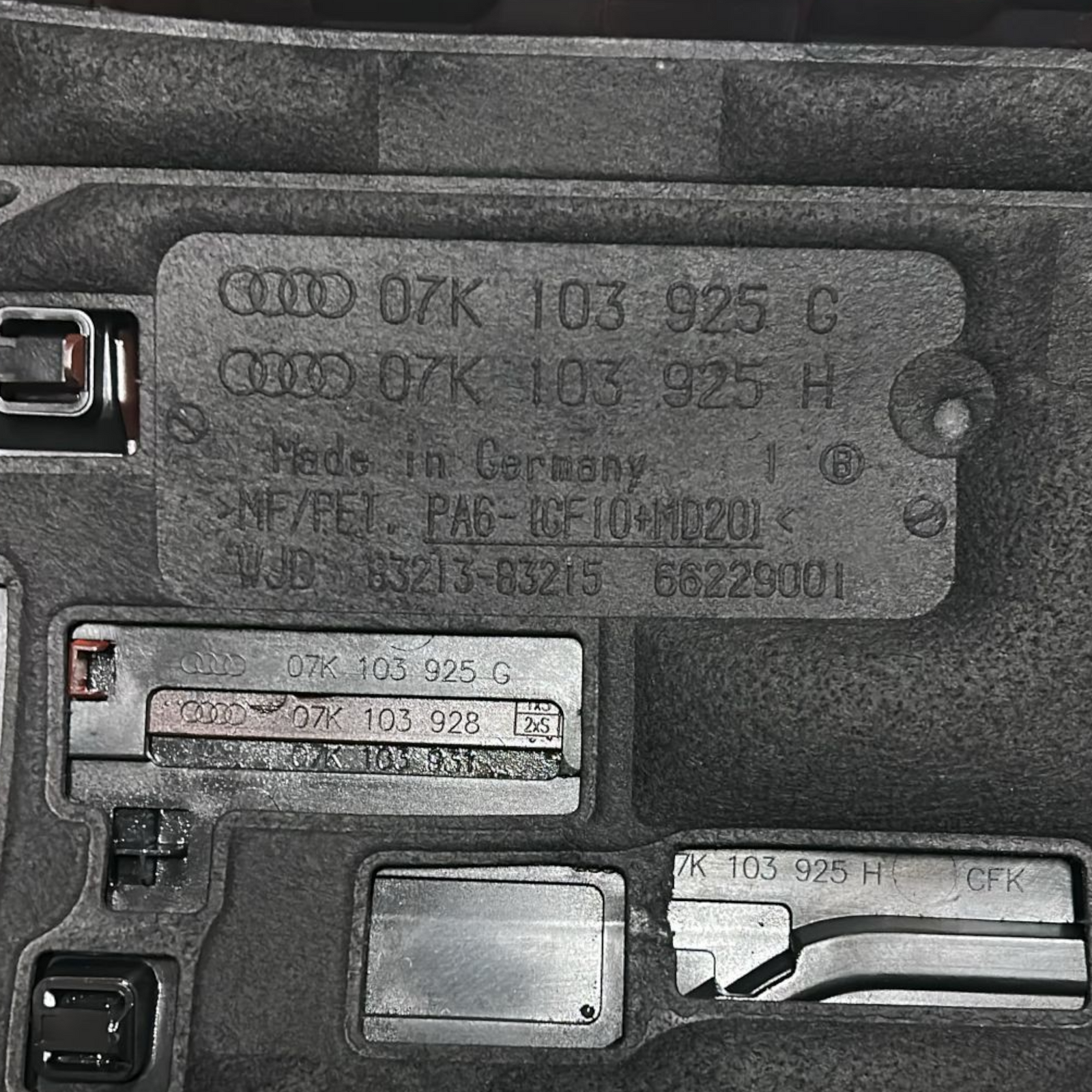 Carter coprimotore audi rs3 8v 2.5 benzina cod:07k103925g (2013 > 2020)