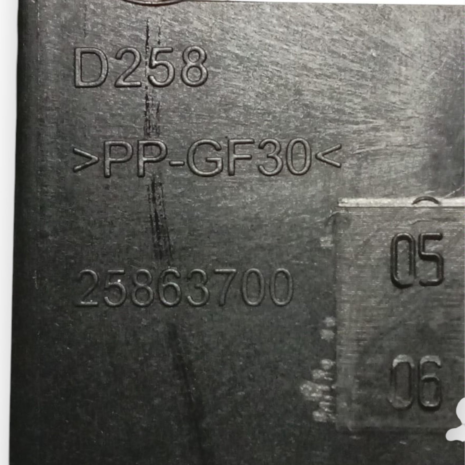 Pédalier complet fiat ducato cod. 25863700 (2014 >) 