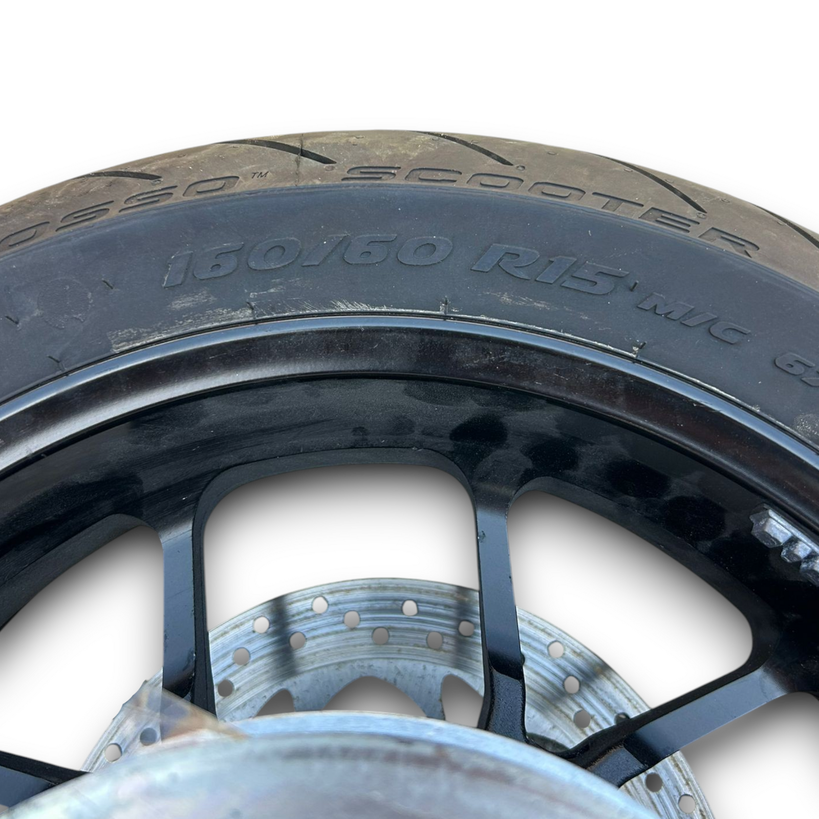 Rueda trasera yamaha tmax 560 (2022 > 2024) (160/60 r15) 