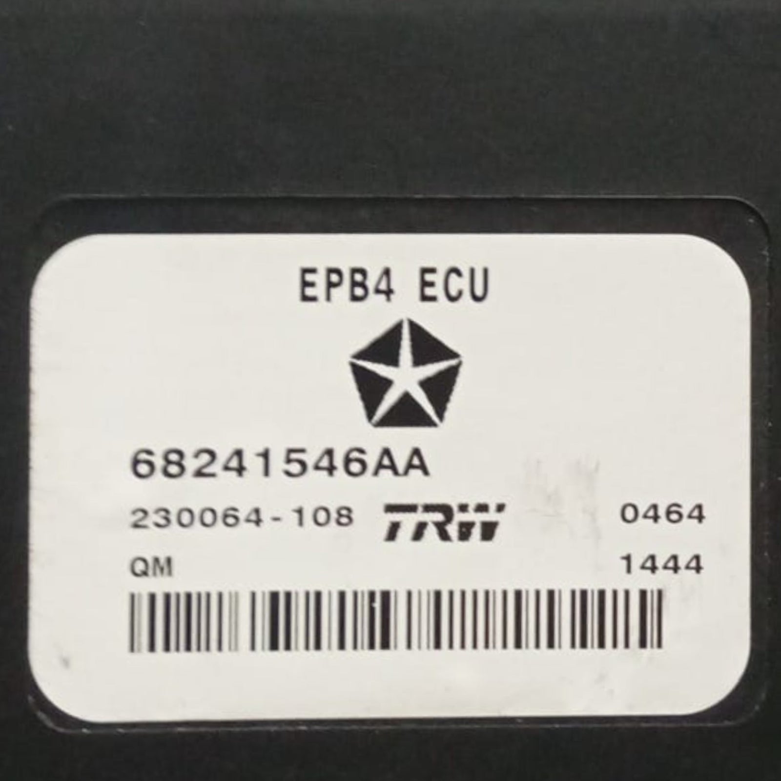 Parkeersensor besturingsmodule jeep cherokee kl cod. 68241546aa (2013 > 2023) 