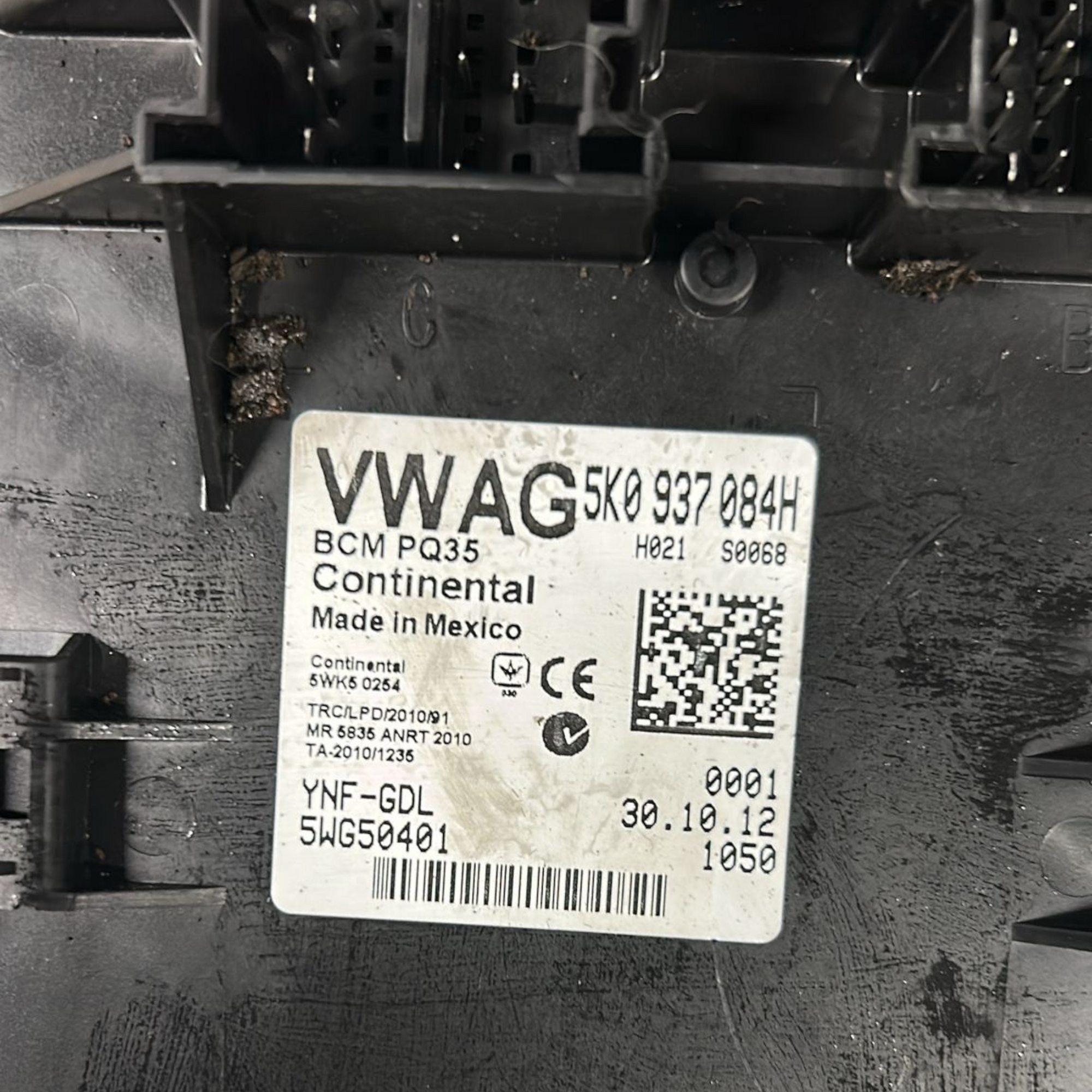 Body computer volkswagen golf VI 1.4 benzina cod:5K0937084H (2008 > 2012)