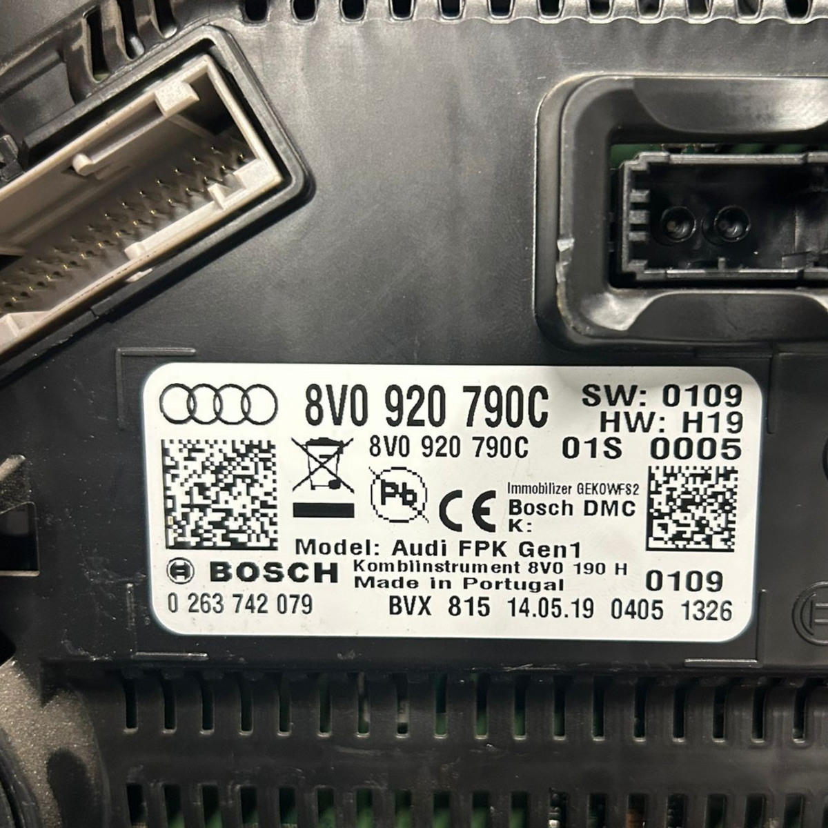 Kit avviamento audi rs3 2.5 benzina (2012 > 2020)