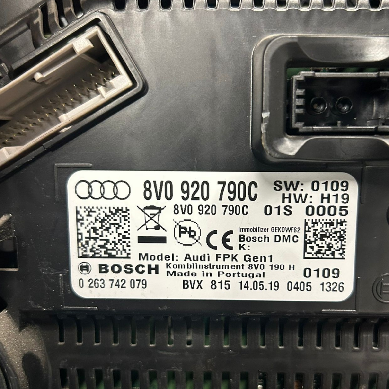 Kit avviamento audi rs3 2.5 benzina (2012 > 2020)