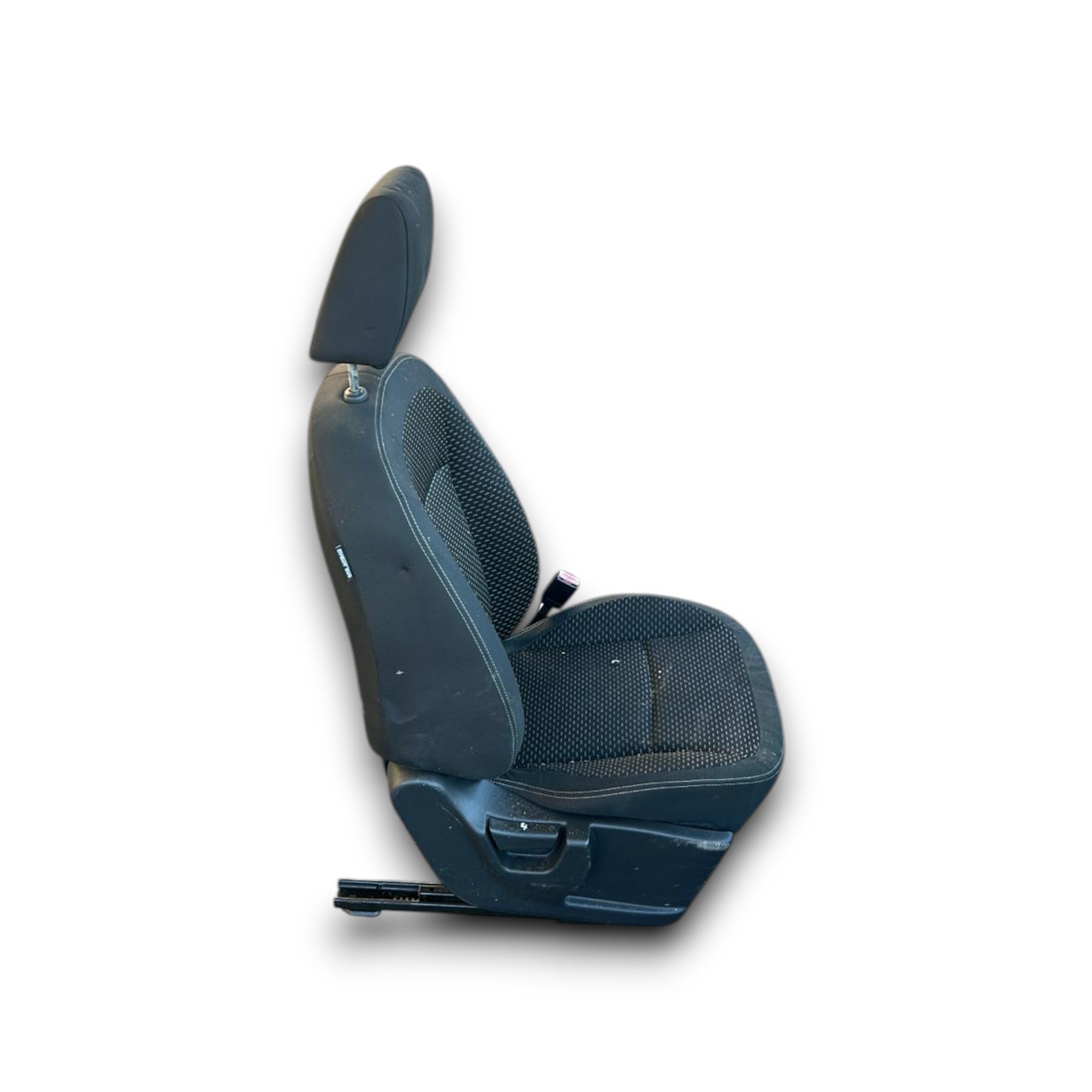 Sprednje sedeže potnika Nissan Qashqai +2 (J10) (2006 > 2014) v črnem blagu 