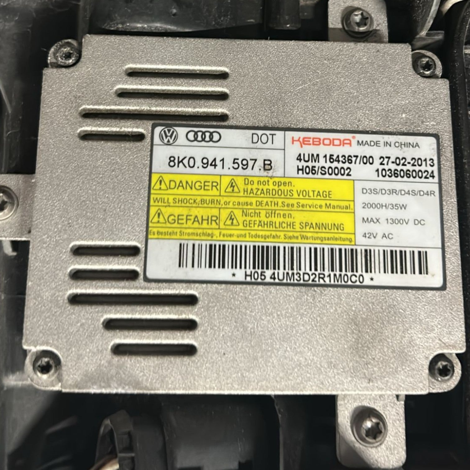 Faro / fanale anteriore destro audi q5 cod:8R0941006C (2012 > 2017)