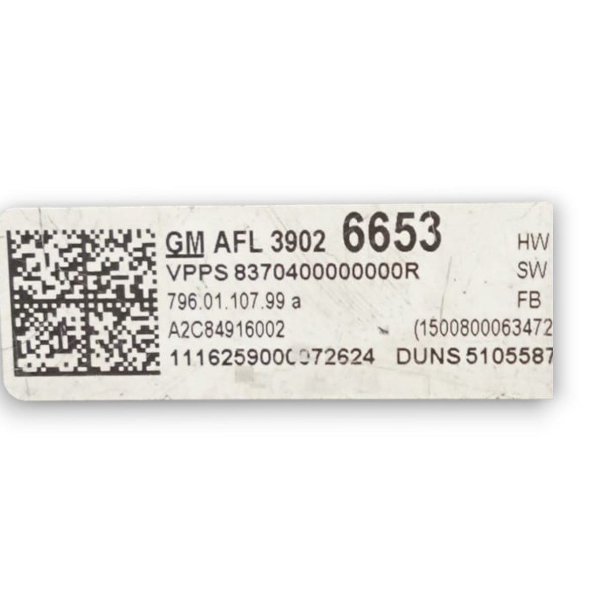 Steuergerät Beleuchtung Opel Astra K Cod. 39026653 (2015 > 2021) 