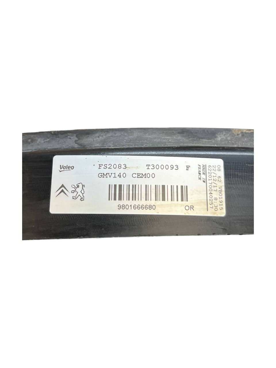 Elettro ventola Citroen C3 III 1.6 Diesel (2016 - >) cod.9801666680 - F&P CRASH SRLS - Ricambi Usati