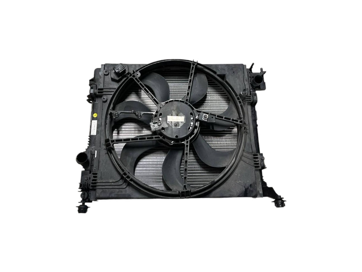 Elettro ventola + radiatore Nissan Qashqai J11 1.5 diesel (2014 - 2021) cod.21481 - 4EB0A - F&P CRASH SRLS - Ricambi Usati