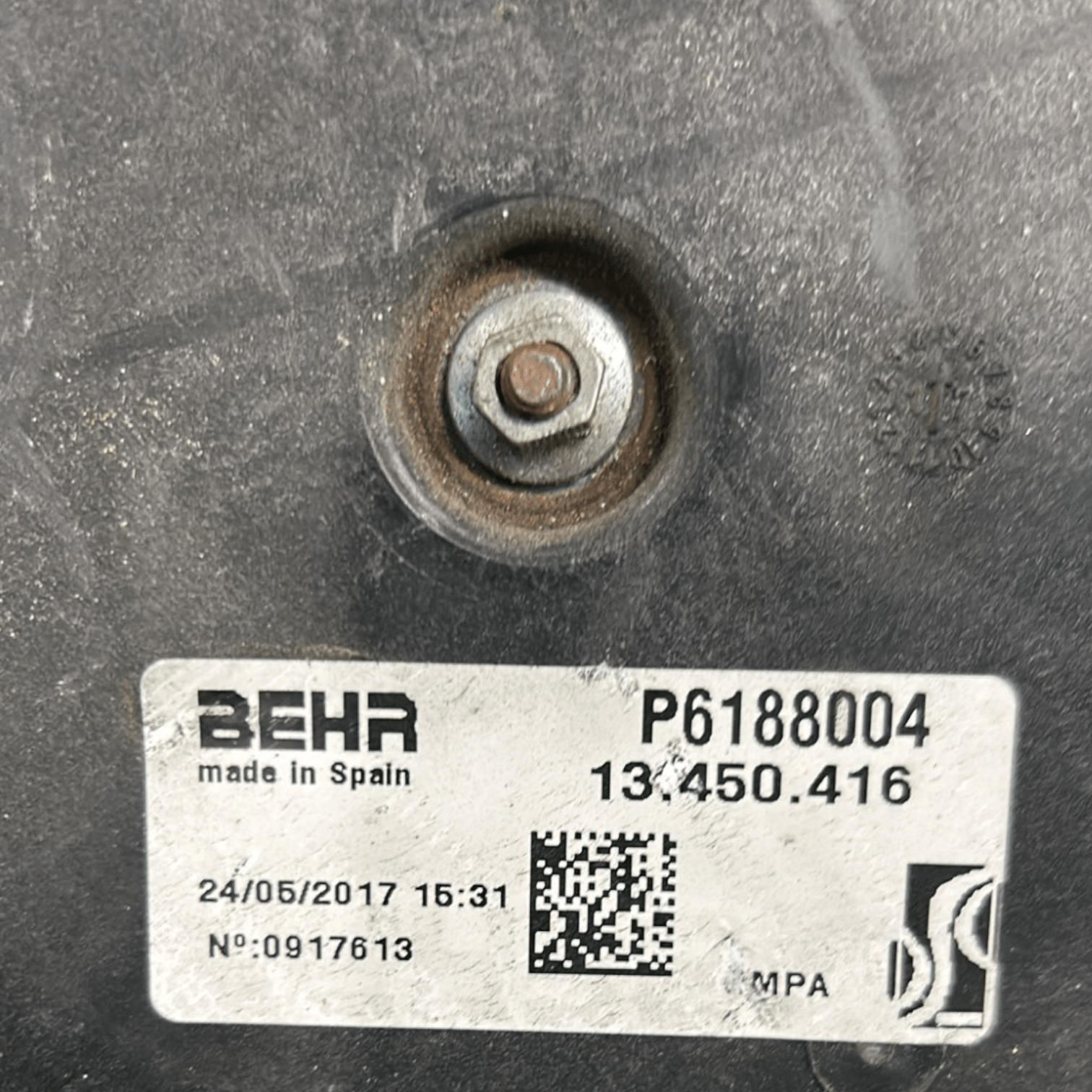 Elettroventola Opel Corsa E 1.2 Benzina cod:P6188004 (2014 > 2019) - F&P CRASH SRLS - Ricambi Usati