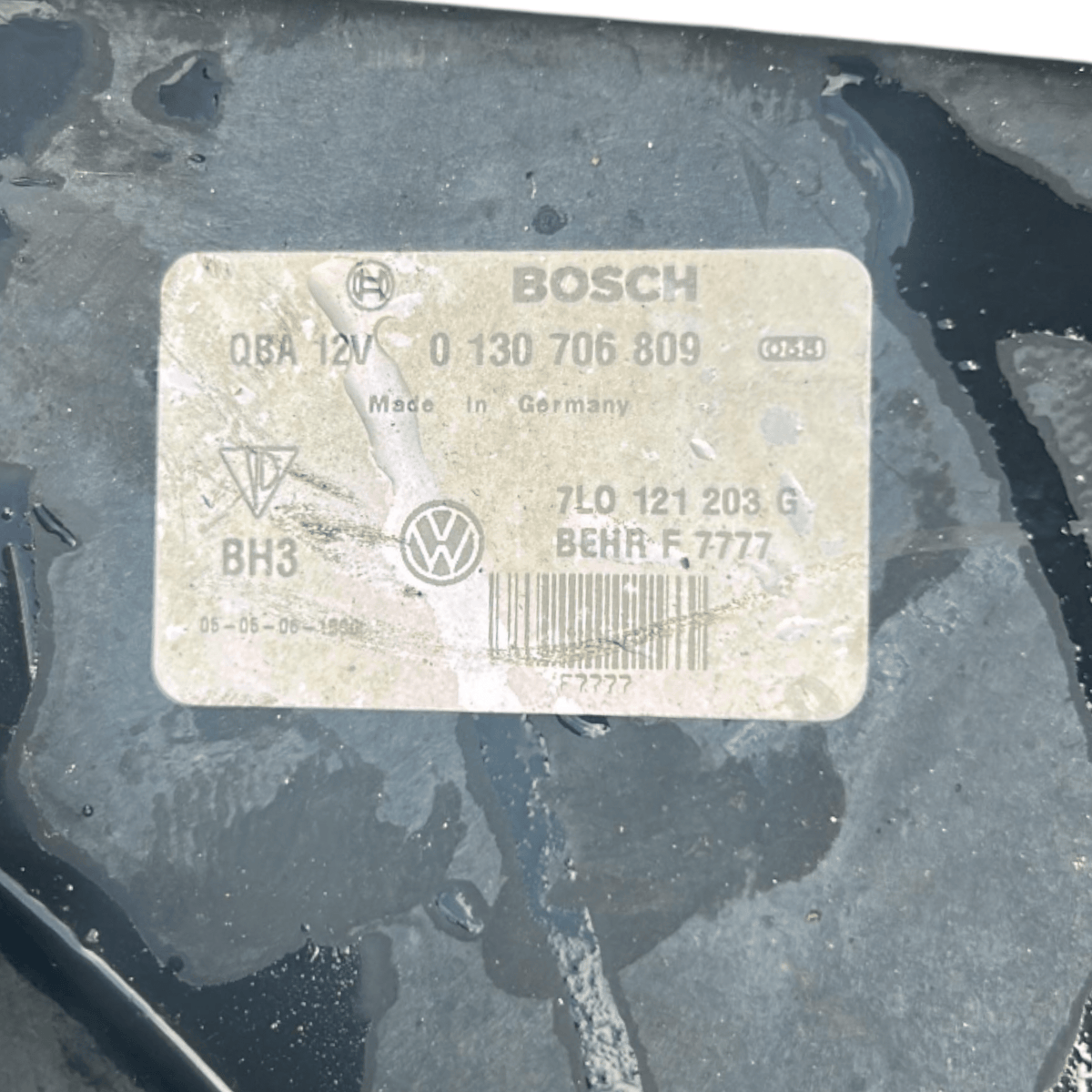 Elettroventola Porsche Cayenne 9PA 3.0 Diesel COD: 7L0121203G (2003 - 2010) - F&P CRASH SRLS - Ricambi Usati