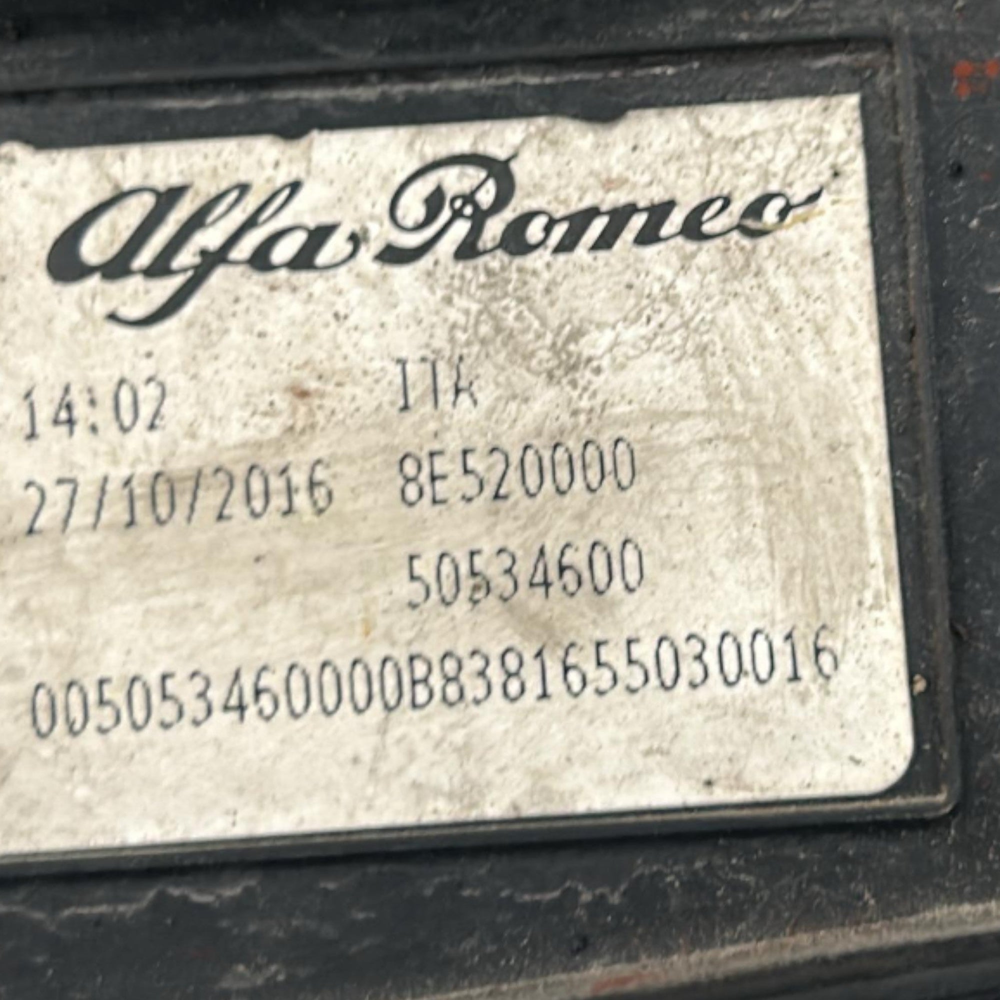 Elettroventola Radiatore Alfa Romeo Giulia cod.50546858 2.2 Diesel (2016 > ) cod.50534600 - F&P CRASH SRLS - Ricambi Usati