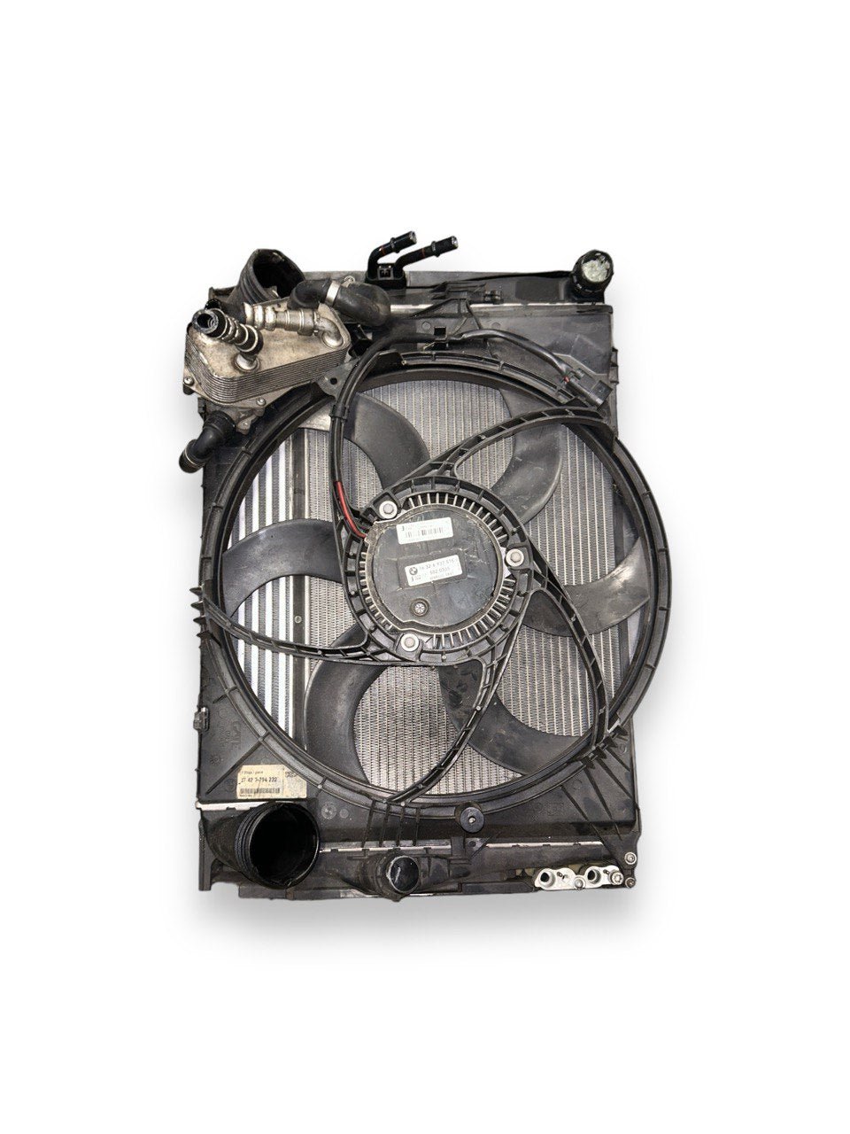 Elettroventola + Radiatore BMW Serie 3 (E90) 2.0 Diesel (2005 &gt; 2013) cod.6937515 - F&amp;P CRASH SRLS - Ricambi Usati