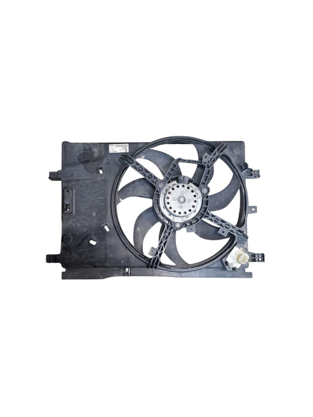 Elettroventola Radiatore Fiat Punto EVO 1.2 Benzina Cod:51878035 (2009 - 2012) - F&amp;P CRASH SRLS - Ricambi Usati