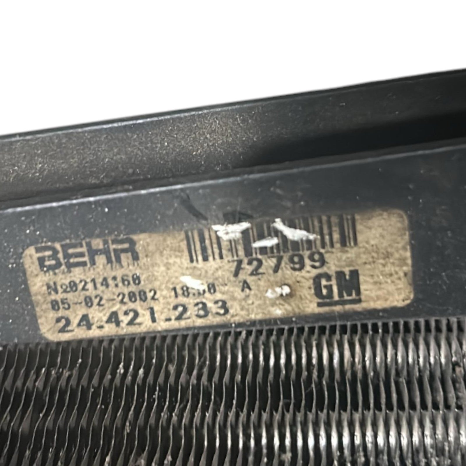 Electric fan + Radiator Opel Corsa C code.8038845 1.2 Petrol (2000 > 2006) code.24426588 code.24421233 - F&P CRASH SRLS - Used Parts