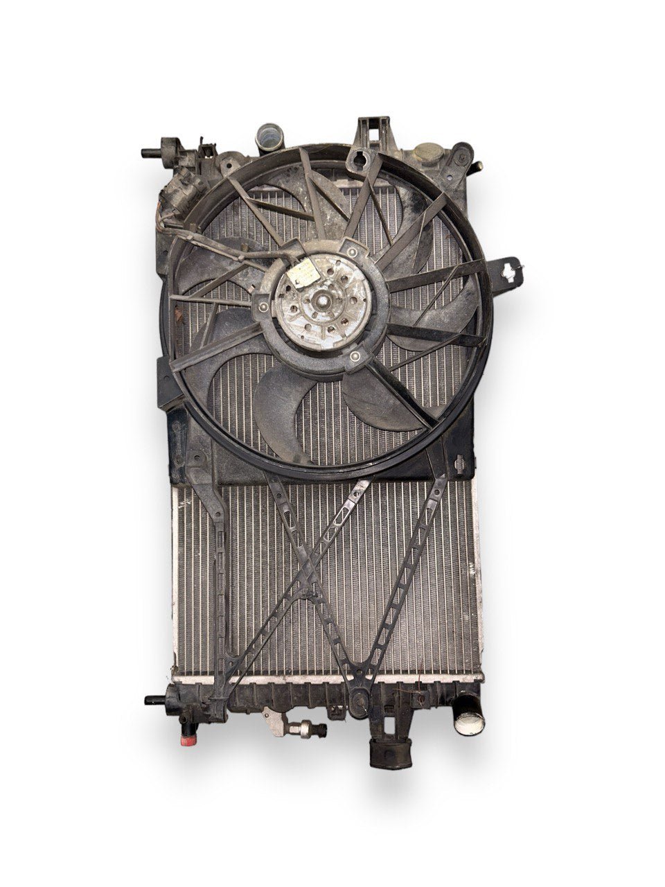 Elettroventola + Radiatore Opel Zafira B 1.6 Benzina (2005 > 2014) cod.0130303987 - F&P CRASH SRLS - Ricambi Usati